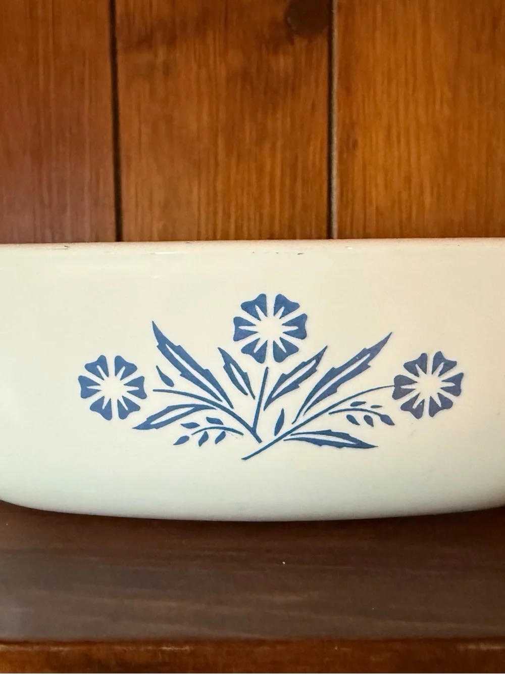 Corningware white casserole